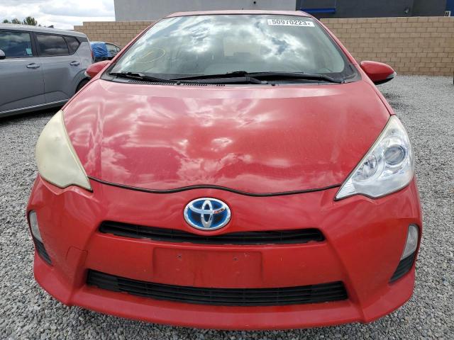 Photo 5 from auction – 2012 TOYOTA PRIUS C with VIN JTDKDTB37C1512312