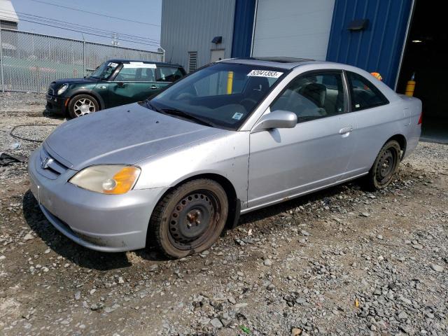 HONDA CIVIC EX 2002 with VIN 1HGEM22992L820808 - Photo from auction