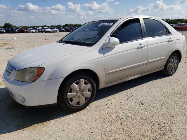 KIA SPECTRA LX 2005 with VIN KNAFE121X55203606 - Photo from auction