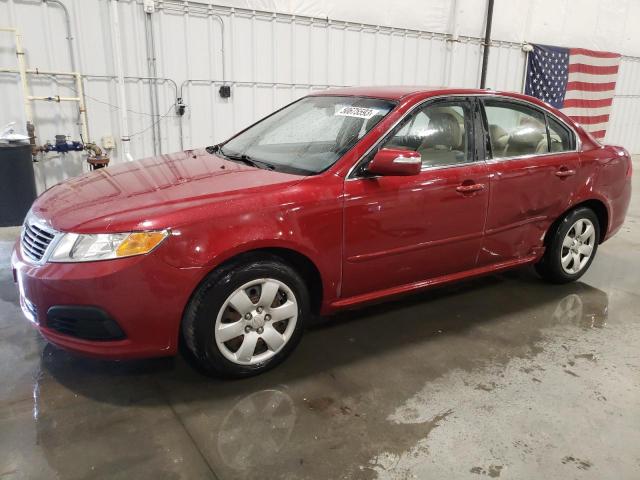 KIA OPTIMA LX 2010 with VIN KNAGG4A87A5393812 - Photo from auction