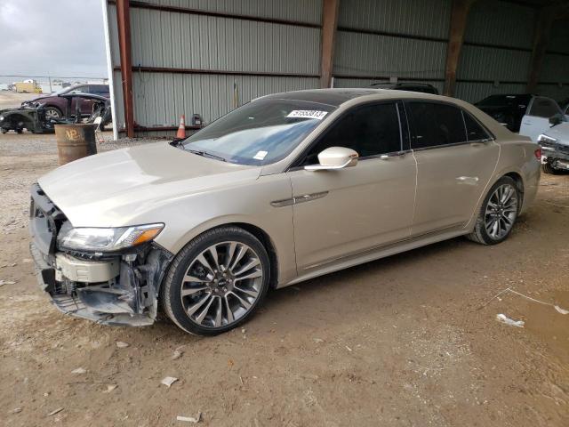 LINCOLN CONTINENTA 2017 with VIN 1LN6L9NP8H5611996 - Photo from auction