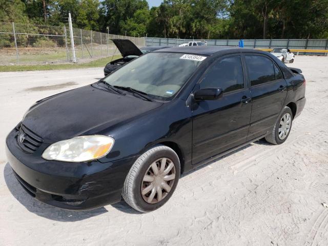 TOYOTA COROLLA CE 2003 with VIN 2T1BR38E93C138808 - Photo from auction