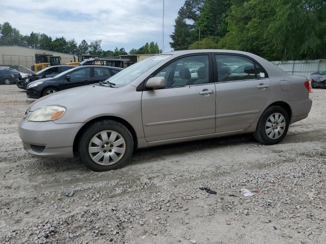 TOYOTA COROLLA CE 2003 with VIN 2T1BR38E43C100225 - Photo from auction