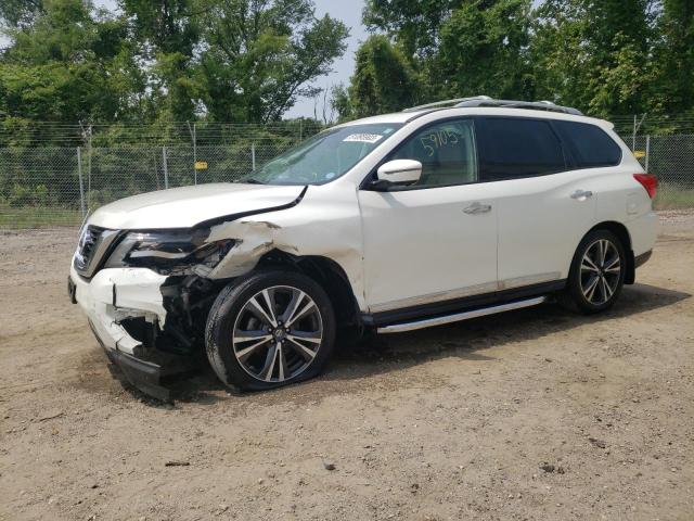 NISSAN PATHFINDER 2018 with VIN 5N1DR2MM0JC621380 - Photo from auction