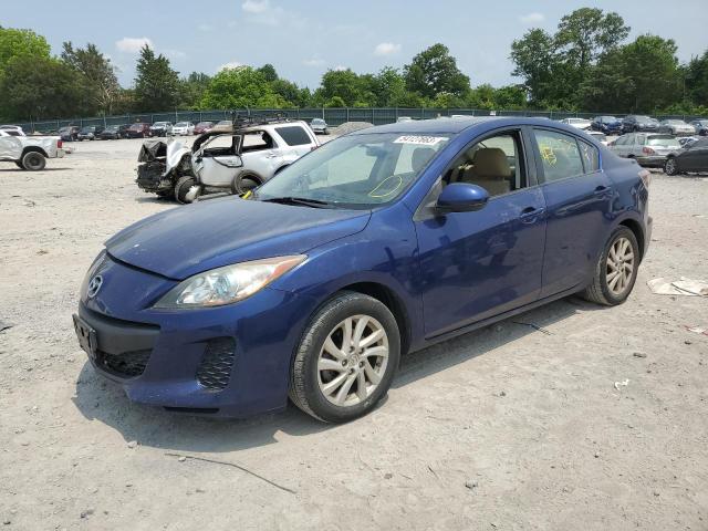 MAZDA 3 I 2012 with VIN JM1BL1V8XC1660341 - Photo from auction