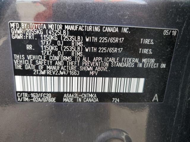 Photo 14 from auction – 2018 TOYOTA RAV4 ADVEN with VIN 2T3WFREV2JW471663