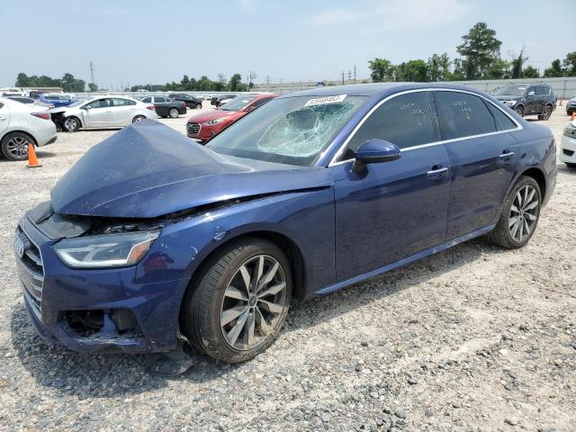 Photo 1 from auction – 2022 AUDI A4 PREMIUM with VIN WAUABAF43NA016688