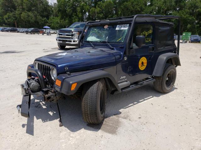 JEEP WRANGLER / 2006 with VIN 1J4FA29S56P706608 - Photo from auction
