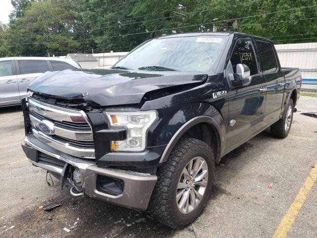 FORD F150 SUPER 2017 with VIN 1FTEW1EF4HFA80368 - Photo from auction