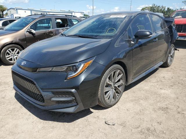 TOYOTA COROLLA SE 2021 with VIN 5YFS4MCE1MP086832 - Photo from auction