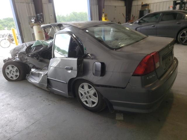 Photo 2 from auction – 2005 HONDA CIVIC DX V with VIN 2HGES16385H565950