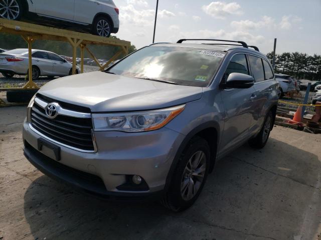 TOYOTA HIGHLANDER 2014 with VIN 5TDJKRFH0ES049039 - Photo from auction
