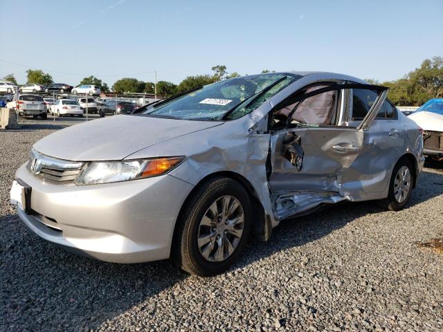HONDA CIVIC LX 2012 with VIN 19XFB2F58CE038574 - Photo from auction