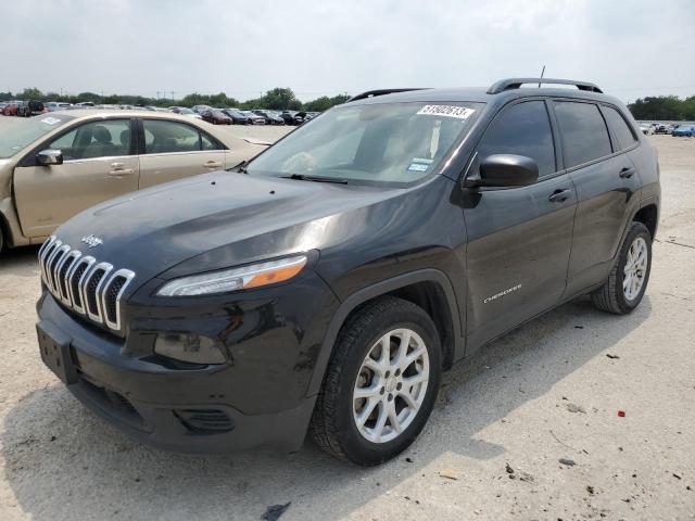 JEEP CHEROKEE S 2017 with VIN 1C4PJLAB4HW669278 - Photo from auction