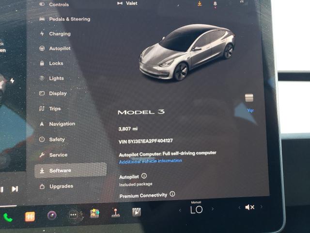 Photo 9 from auction – 2023 TESLA MODEL 3 with VIN 5YJ3E1EA2PF404127