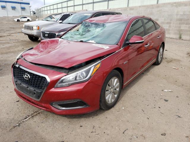 HYUNDAI SONATA HYB 2016 with VIN KMHE24L17GA015364 - Photo from auction