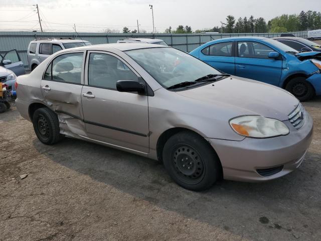 Photo 4 from auction – 2003 TOYOTA COROLLA CE with VIN 2T1BR32E83C130630