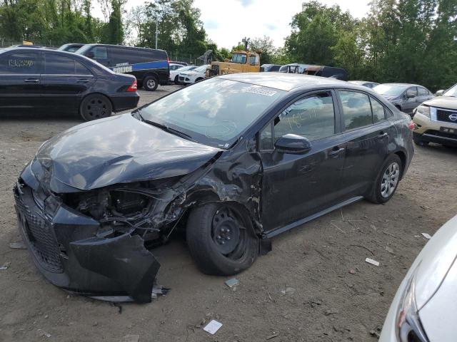 TOYOTA COROLLA LE 2022 with VIN JTDEPMAEXNJ223554 - Photo from auction