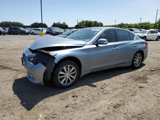 INFINITI Q50 BASE 2014 with VIN JN1BV7AR8EM685870 - Photo from auction