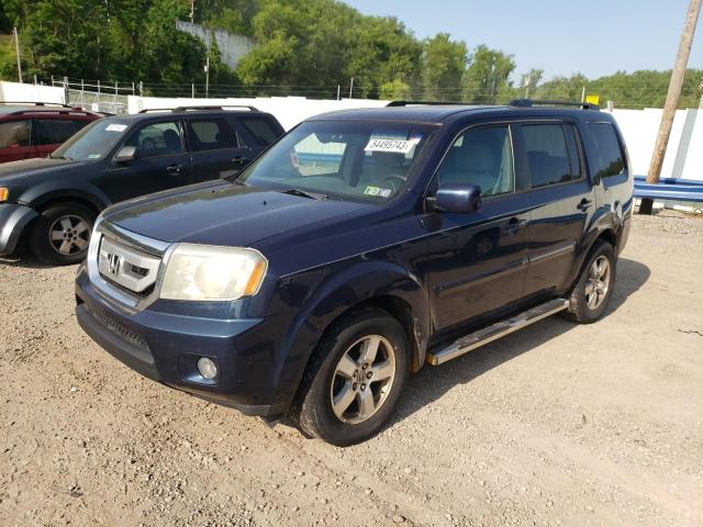 HONDA PILOT EX 2009 with VIN 5FNYF48459B035311 - Photo from auction