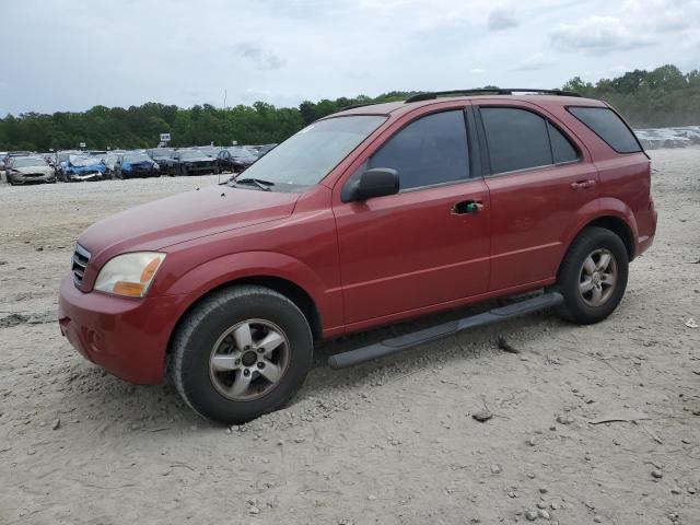 KIA SORENTO EX 2008 with VIN KNDJD735085794487 - Photo from auction