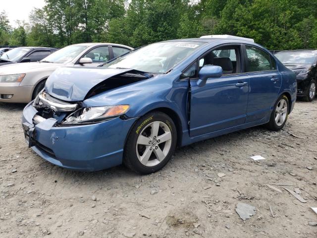 HONDA CIVIC EX 2006 with VIN 1HGFA16866L033586 - Photo from auction