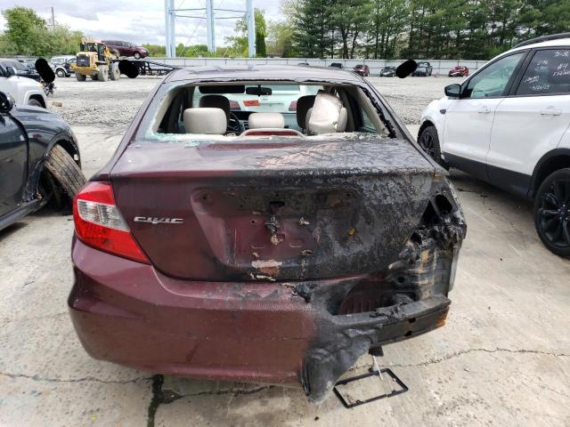Photo 6 from auction – 2012 HONDA CIVIC EX with VIN 19XFB2F85CE353147