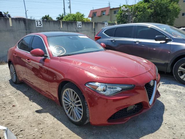 Photo 4 from auction – 2018 ALFA ROMEO GIULIA TI with VIN ZARFAECN4J7563997