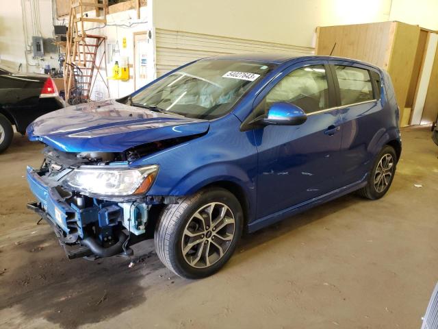 CHEVROLET SONIC LT 2020 with VIN 1G1JD6SB7L4134097 - Photo from auction