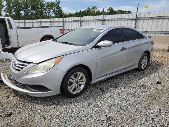 Photo 1 from auction – 2014 HYUNDAI SONATA GLS with VIN 5NPEB4AC6EH932990