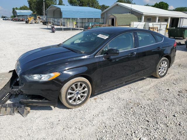 FORD FUSION S 2017 with VIN 3FA6P0G70HR122898 - Photo from auction