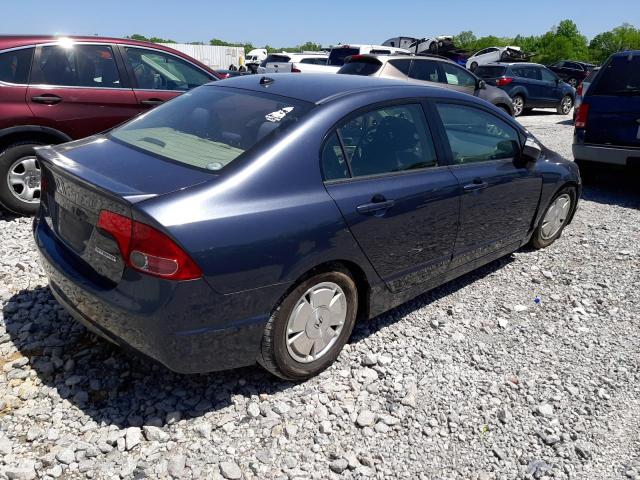 Photo 3 from auction – 2008 HONDA CIVIC HYBR with VIN JHMFA36298S019307
