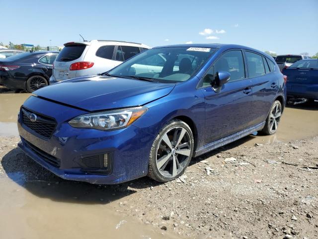 SUBARU IMPREZA SP 2017 with VIN 4S3GTAM60H3733444 - Photo from auction