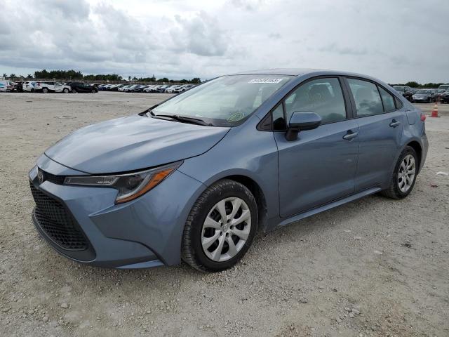 TOYOTA COROLLA LE 2020 with VIN 5YFEPRAEXLP129504 - Photo from auction