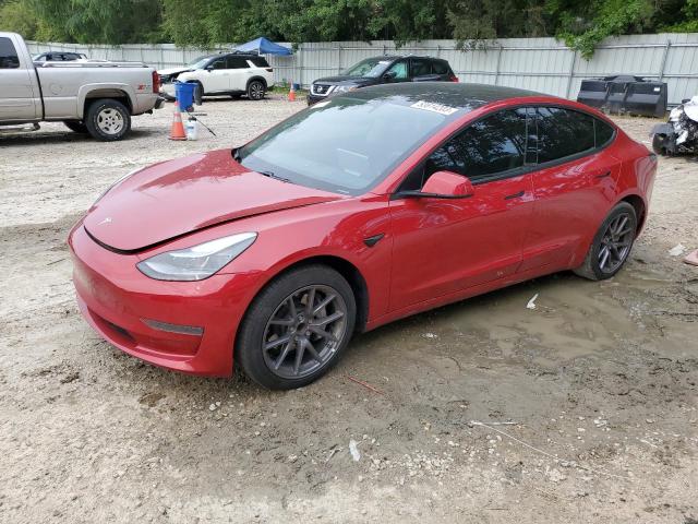 TESLA MODEL 3 2021 with VIN 5YJ3E1EA7MF045904 - Photo from auction