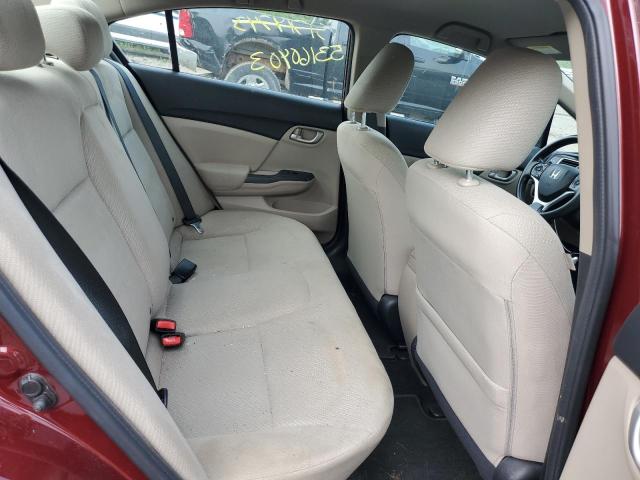 Photo 10 from auction – 2013 HONDA CIVIC LX with VIN 2HGFB2F56DH553483