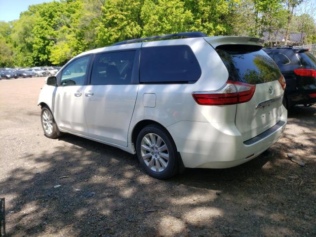 Photo 2 from auction – 2015 TOYOTA SIENNA XLE with VIN 5TDDK3DCXFS125627