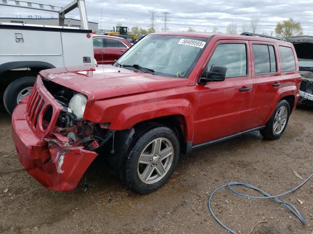 Photo 1 from auction – 2007 JEEP PATRIOT SP with VIN 1J8FF28WX7D365889