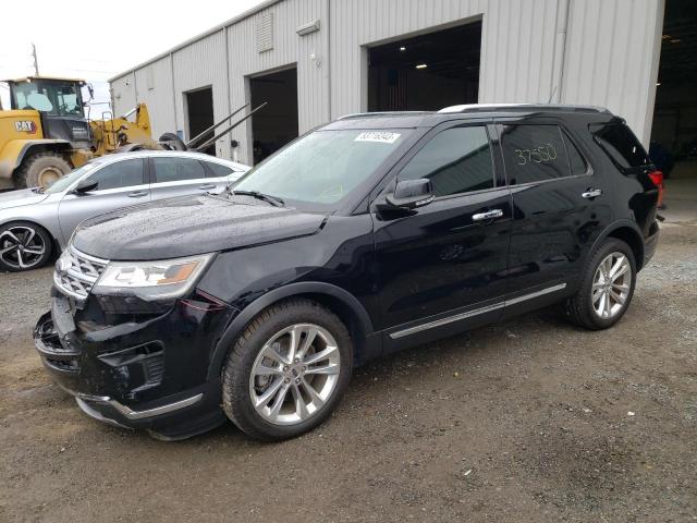 FORD EXPLORER L 2018 with VIN 1FM5K7F83JGB52350 - Photo from auction