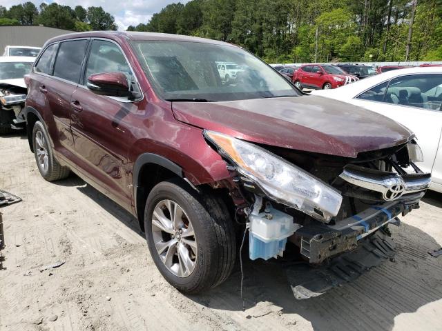 Photo 4 from auction – 2016 TOYOTA HIGHLANDER with VIN 5TDBKRFH2GS310694