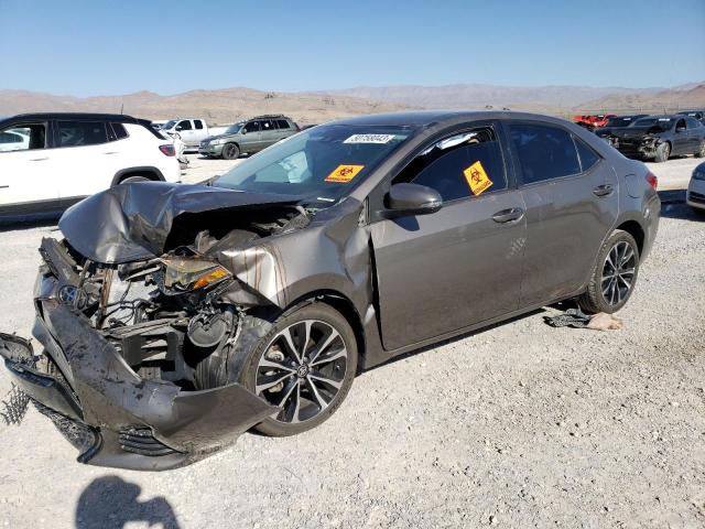TOYOTA COROLLA L 2019 with VIN 2T1BURHE4KC170646 - Photo from auction