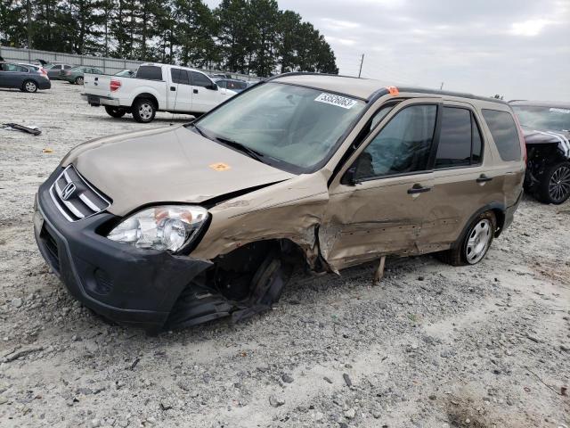 HONDA CR-V LX 2005 with VIN JHLRD68545C007167 - Photo from auction