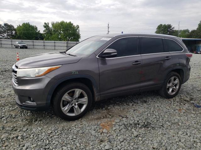 TOYOTA HIGHLANDER 2014 with VIN 5TDYKRFH4ES008265 - Photo from auction