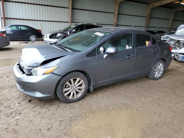 HONDA CIVIC EXL 2012 with VIN 2HGFB2F91CH317874 - Photo from auction