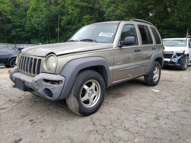 JEEP LIBERTY SP 2004 with VIN 1J4GL48K24W274185 - Photo from auction
