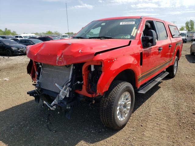 Photo 1 from auction – 2021 FORD F250 SUPER with VIN 1FT7W2B68MEC70385