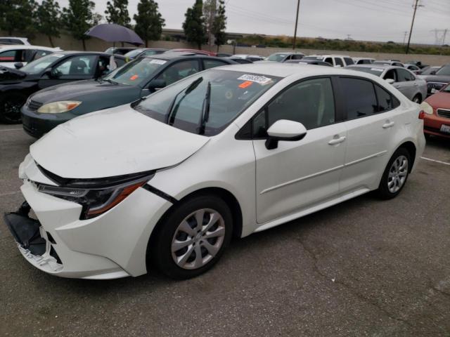 TOYOTA COROLLA LE 2021 with VIN JTDEPMAE0MJ130752 - Photo from auction