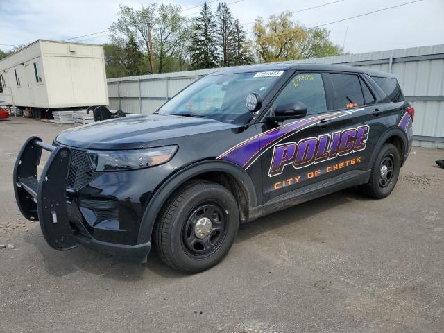 FORD EXPLORER P 2022 with VIN 1FM5K8AB2NGB78632 - Photo from auction