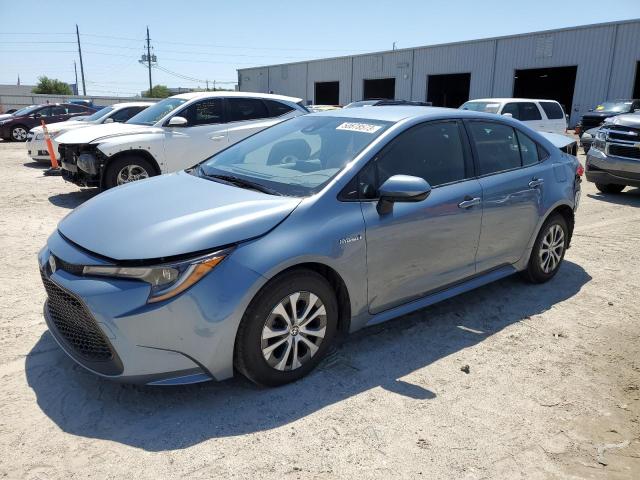 TOYOTA COROLLA LE 2021 with VIN JTDEAMDE2MJ023506 - Photo from auction
