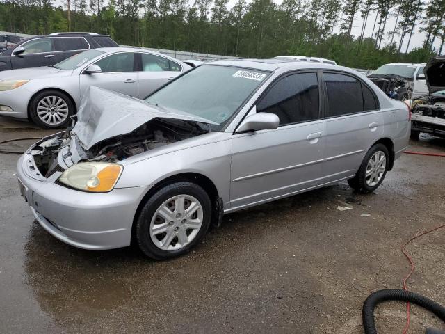 HONDA CIVIC EX 2003 with VIN 2HGES26723H591580 - Photo from auction